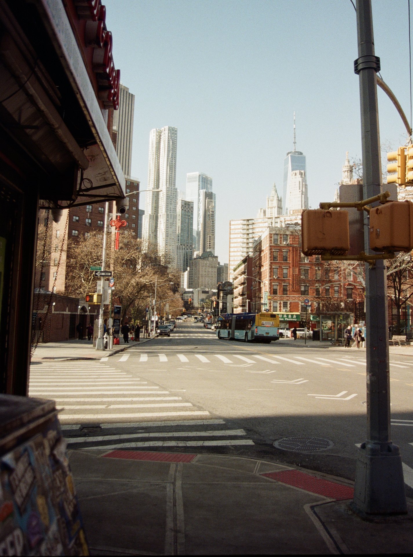 Nyc Intersection Freedom Tower